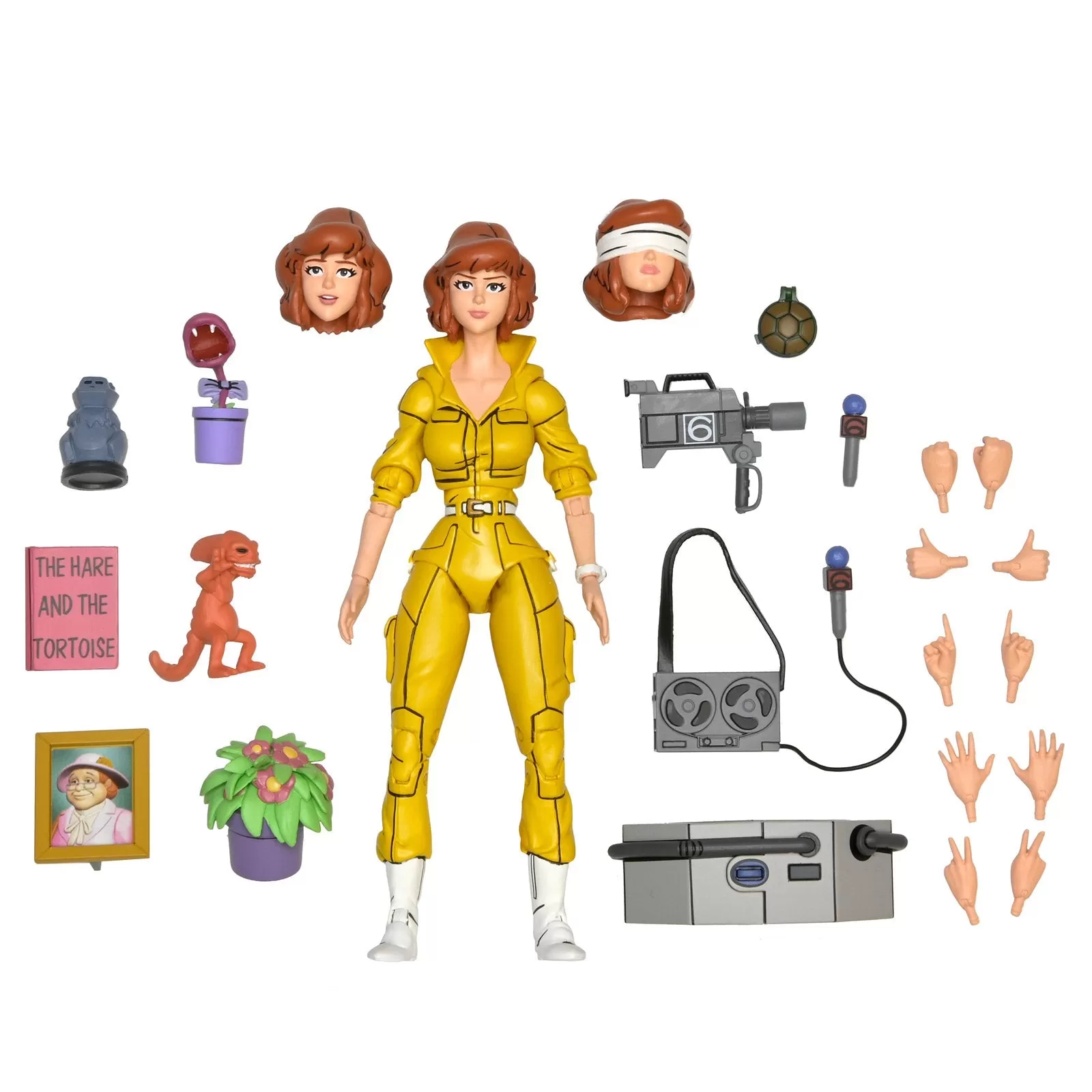 Ultimate April O'Neil - 7 Action Figurine - Teenage Mutant Ninja Turtles - NECA Collectibles