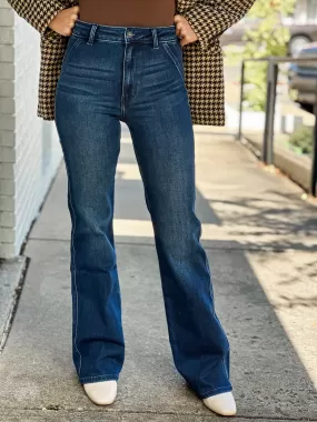 Ultra High Rise Wide Flare Jeans