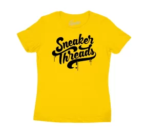 Womens University Gold 9 Shirt - ST Drip - Gold