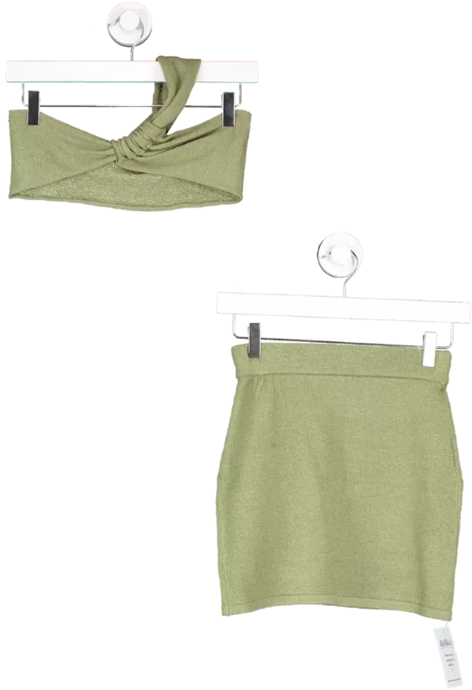 Ziz The Label Green Isla Top & Rula Skirt UK XS